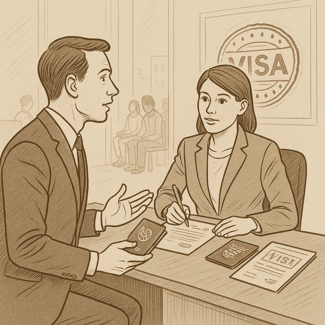 AI Interview Illustration